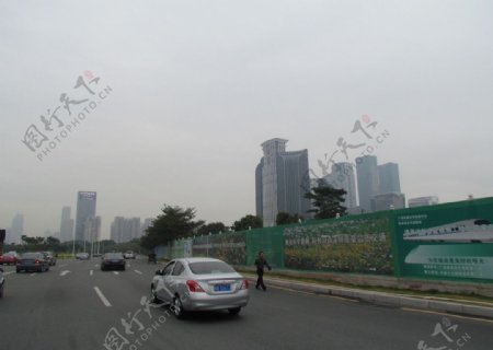 深圳市民中心广场图片