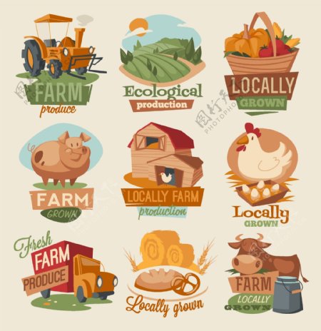 动物logo农场Logo图片