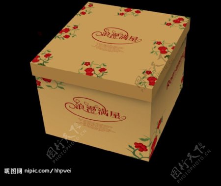 蛋糕盒006源文件图片