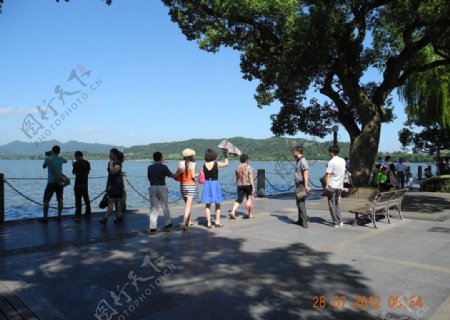旅游南湖图片