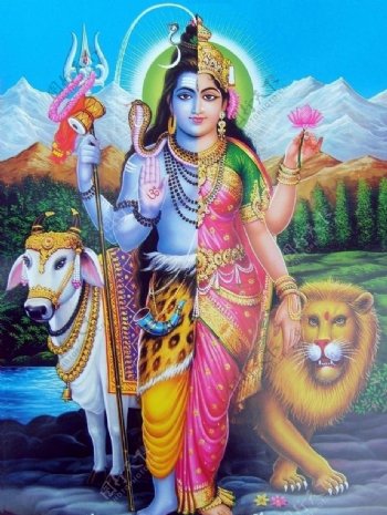 印度神话人物图片