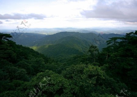 江西井冈山笔架山图片