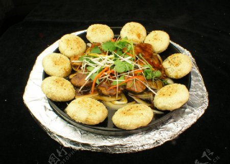 圆锅鲅鱼香酥饼图片