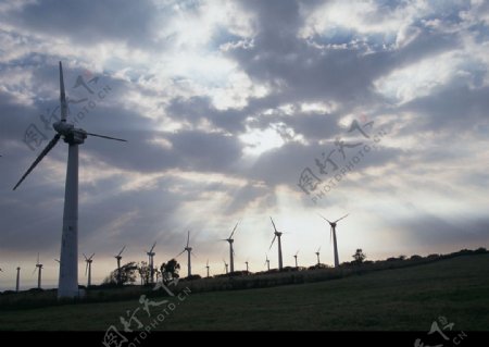 风力发电机图片