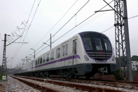广州轻轨列车图片