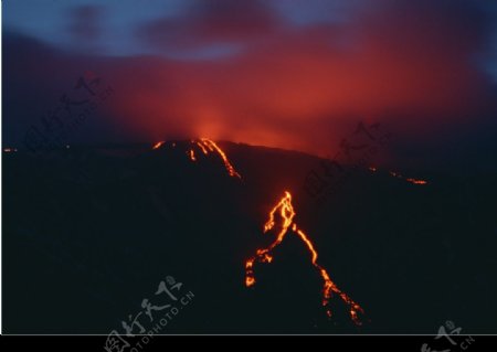 火山的图片
