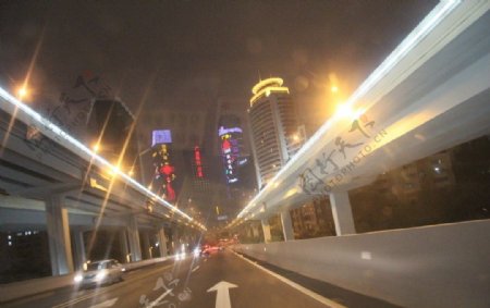 广州的高架桥图片