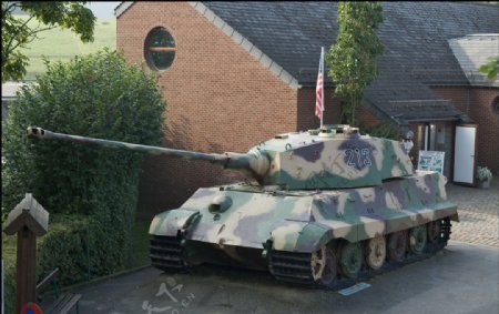虎王重型坦克图片
