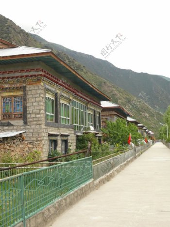藏民的房子图片