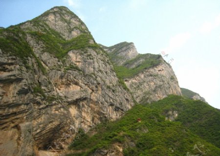 三峡瞿塘峡风光图片