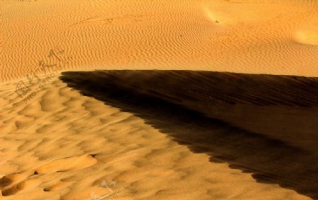 库布齐沙漠风光图片
