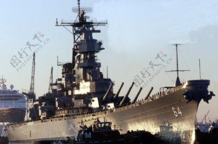 美国战列舰图片