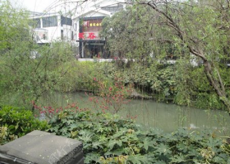 扬州古典园林个园周边风景图片