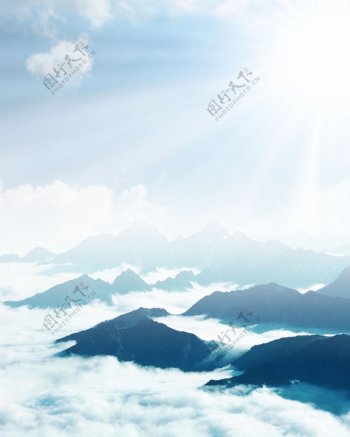 云海仙境图片