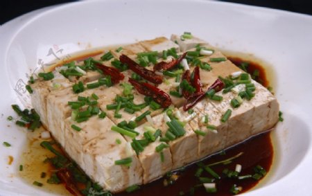 蘸水豆腐图片