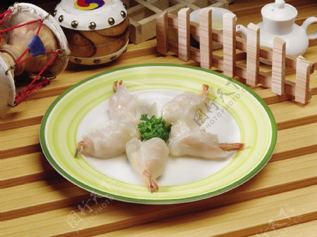 虾蒸饺图片