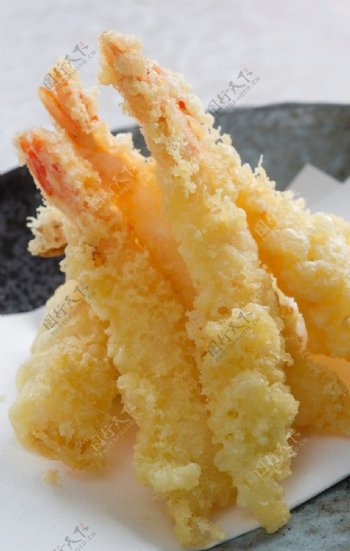 日本餐天富罗蝦图片
