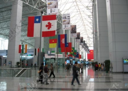 广州机场图片