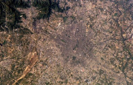 北京最新全景卫星照片图片
