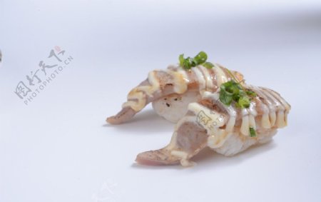 火炙类金枪鱼寿司图片