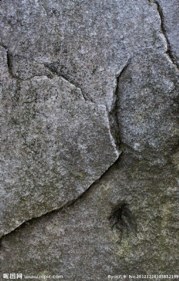 裂纹岩石图片