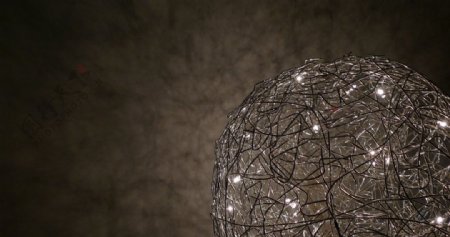 上海世博会意大利馆的艺术灯具图片