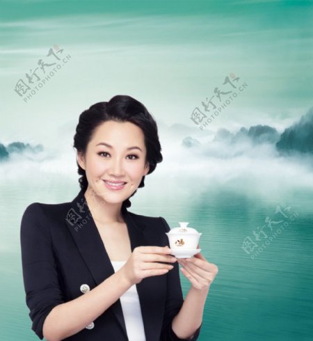 中国最美的美女许晴图片
