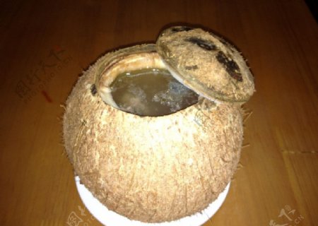 椰子汤图片