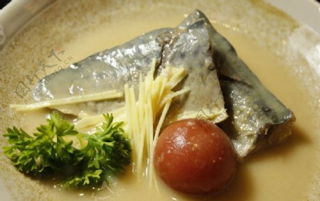 味噌煮青花鱼图片