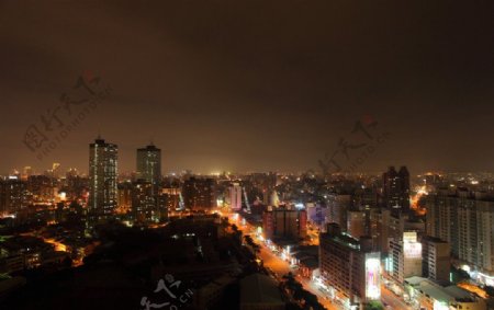 风景名胜建筑景观旅游印记台北夜景图片