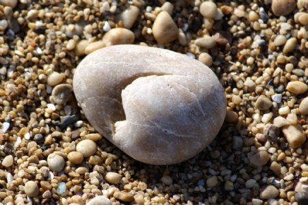 棒棰岛鹅卵石图片