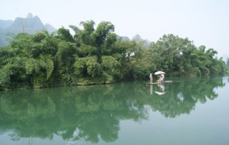 桂林遇龙河风光图片