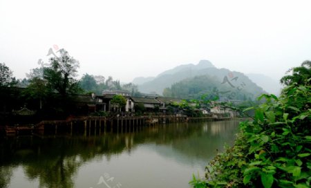 柳江小景图片