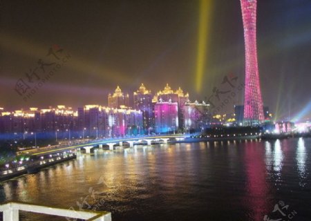 亚运夜景图片