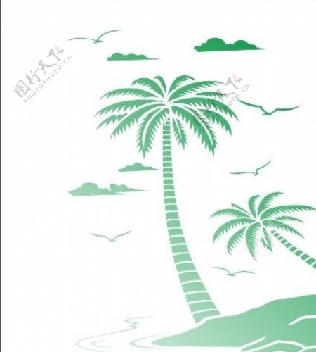 椰岛风光图片