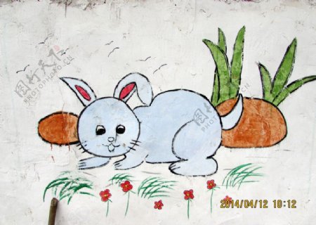 幼儿园墙画图片