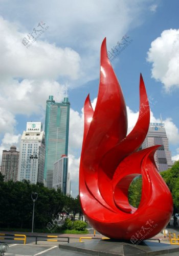 深圳城市雕塑图片