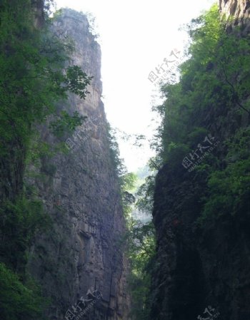 山西壶关太行大峡谷之红豆峡图片