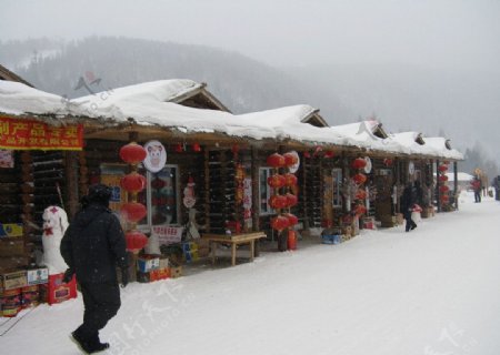 雪乡风景图片