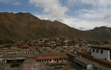 藏族居民区图片