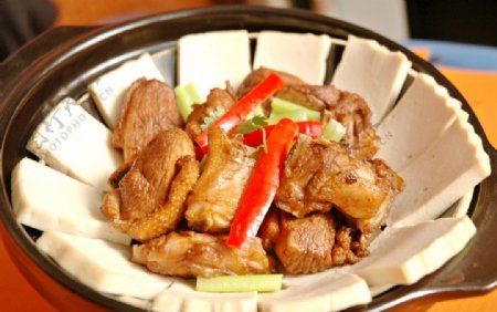 台湾豆腐焖鸭图片