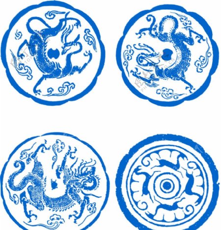中式纹理图片