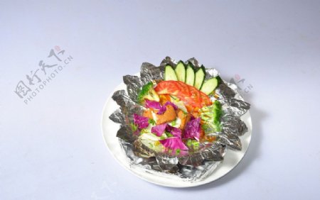 黑椒铁板牛杂菜图片