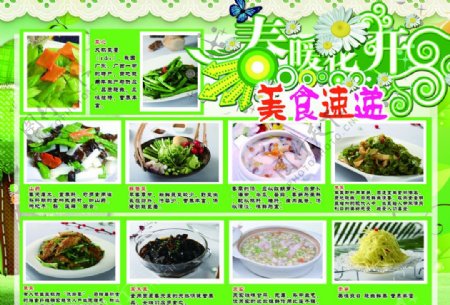 春季菜谱图片