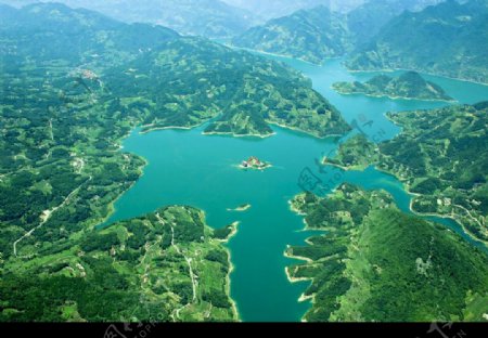 清江百岛湖图片