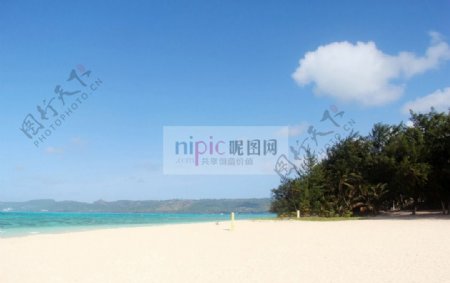 塞班岛风景海滩图片