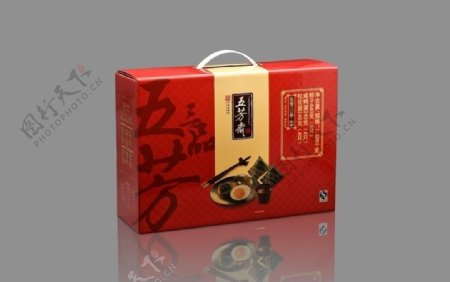 礼盒装五芳斋粽子图片