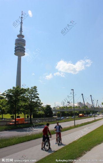 慕尼黑奥林匹克公园图片