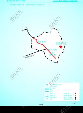 湖北省枣阳市西城开发区交通线路图图片