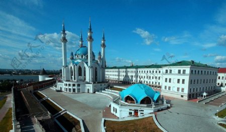 俄罗斯喀山韃靼斯坦共和国喀山沙里夫清真寺图片